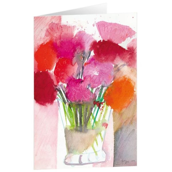 Produktbild des Artikels Kunstkarten "Blütenstrauß" 5 Stk. (Schreibwaren)