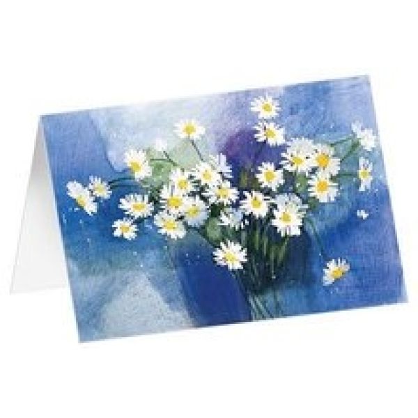 Produktbild - Kunstkarten "Margeriten" 5 Stk.