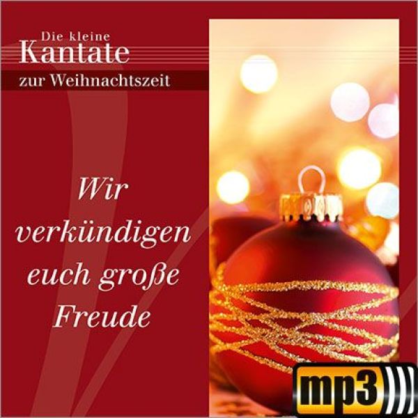 Produktbild - Wir verkündigen euch große Freude