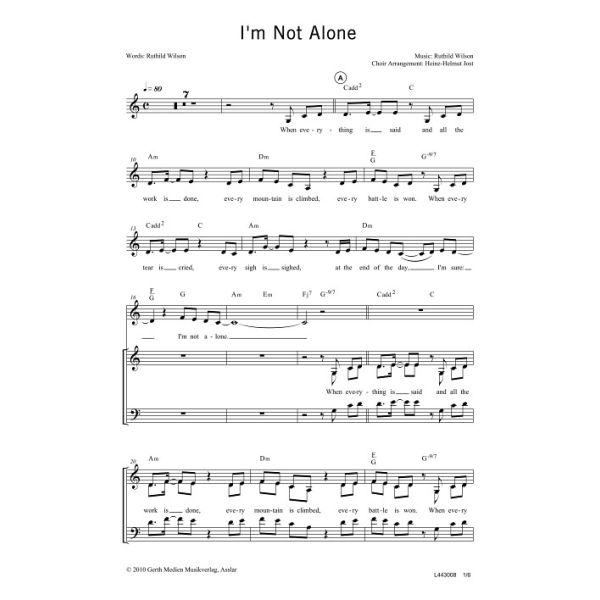 Produktbild - I'm Not Alone