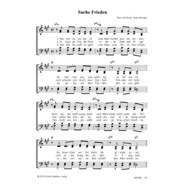 Produktbild - Suche Frieden