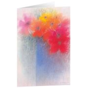 Produktbild des Artikels Schreibwaren, Kunstkarten "Blumenstrauß" 5 Stk.