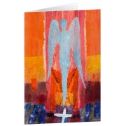 Produktbild des Artikels Schreibwaren, Kunstkarten "Lichtblauer Wächter" 5 Stk.