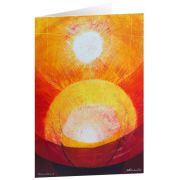 Produktbild des Artikels Schreibwaren, Kunstkarten "Sonnencorona I" 5 Stk.