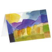 Produktbild des Artikels Schreibwaren, Kunstkarten "Märchenlandschaft" 5 Stk.