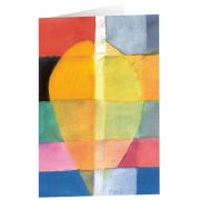 Produktbild des Artikels Schreibwaren, Kunstkarten "Farbenfroher Bote" 5 Stk.