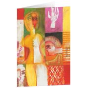 Produktbild des Artikels Schreibwaren, Kunstkarten "Gemeinschaft" 5 Stk.