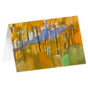 Produktbild des Artikels Schreibwaren, Kunstkarten "Goldener Herbst" 5 Stk.