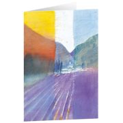 Produktbild des Artikels Schreibwaren, Kunstkarten "Lavendelfelder" 6 Stk.