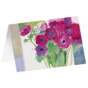 Produktbild des Artikels Schreibwaren, Kunstkarten "Anemonen" 5 Stk.