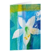 Produktbild des Artikels Schreibwaren, Kunstkarten "Weiße Lilie" 5 Stk.