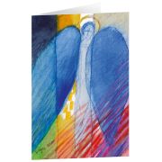 Produktbild des Artikels Schreibwaren, Kunstkarten "Engel aus dem Regenbogen" 5 Stk.