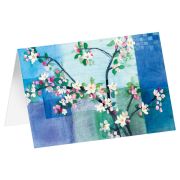 Produktbild des Artikels Schreibwaren, Kunstkarten "Apfelblüte" 5 Stk.