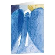 Produktbild des Artikels Schreibwaren, Kunstkarten "Engel der Geborgenheit" 5 Stk.