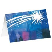 Produktbild des Artikels Schreibwaren, Kunstkarten "Stern über Bethlehem" 5 Stk.