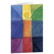 Produktbild des Artikels Schreibwaren, Kunstkarten "Farbbote" 5 Stk.