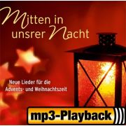 Produktbild des Artikels MP3-Album - Download, Mitten in unsrer Nacht (Playback ohne Backings)