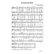 Produktbild des Artikels Noten - Download, Er brach das Brot