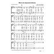 Produktbild des Artikels Noten - Download, Wenn ich staunend erkenne