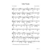 Produktbild des Artikels Noten - Download, Voller Freude