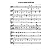 Produktbild des Artikels Noten - Download, Ich steh an deiner Krippen hier