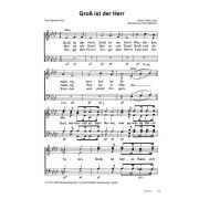 Produktbild des Artikels Noten - Download, Groß ist der Herr
