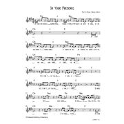 Produktbild des Artikels Noten - Download, In your presence