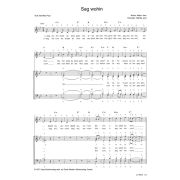 Produktbild des Artikels Noten - Download, Sag wohin