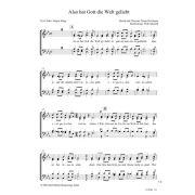 Produktbild des Artikels Noten - Download, Also hat Gott die Welt geliebt
