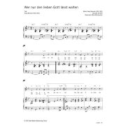 Produktbild des Artikels Noten - Download, Wer nur den lieben Gott lässt walten