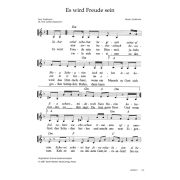 Produktbild des Artikels Noten - Download, Es wird Freude sein / Schuwi batJeruschalajim