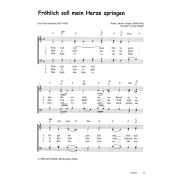 Produktbild des Artikels Noten - Download, Fröhlich soll mein Herze springen