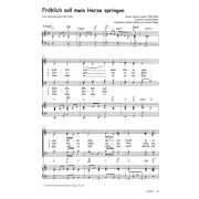 Produktbild des Artikels Noten - Download, Fröhlich soll mein Herze springen