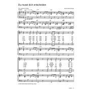 Produktbild des Artikels Noten - Download, Du musst dich entscheiden