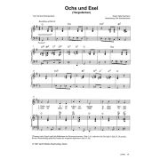 Produktbild des Artikels Noten - Download, Ochs und Esel
