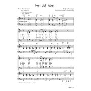 Produktbild des Artikels Noten - Download, Herr, dich loben