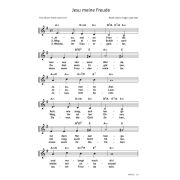 Produktbild des Artikels Noten - Download, Jesu meine Freude