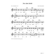 Produktbild des Artikels Noten - Download, Nun aber bleibt