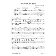 Produktbild des Artikels Noten - Download, Wir tanzen und feiern