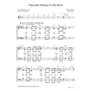 Produktbild des Artikels Noten - Download, Freue dich Welt / Joy To The World