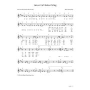 Produktbild des Artikels Noten - Download, Jesus hat Geburtstag