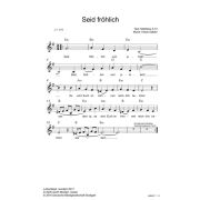 Produktbild des Artikels Noten - Download, Seid fröhlich und jubelt