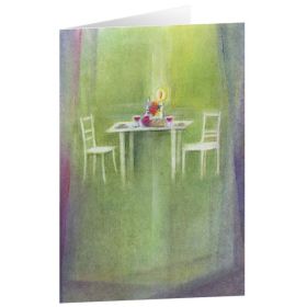 Produktbild des Artikels Schreibwaren Kunstkarten "Gedeckter Tisch" 5 Stk.