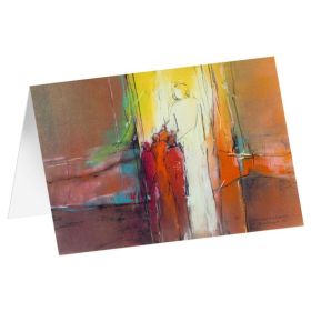 Produktbild des Artikels Schreibwaren Kunstkarten "Engelbegleitung" 5 Stk.