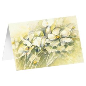 Produktbild des Artikels Schreibwaren Kunstkarten "Weiße Anemonen" 6 Stk.