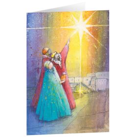 Produktbild des Artikels Schreibwaren Kunstkarten "Stern über Bethlehem" 6 Stk.