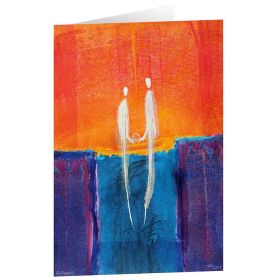 Produktbild des Artikels Schreibwaren Kunstkarten "Paarbegegnung" 5 Stk.