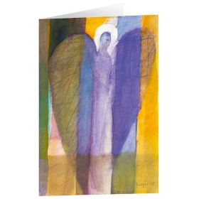 Produktbild des Artikels Kunstkarten "Engel in Lila" 5 Stk. (Schreibwaren)