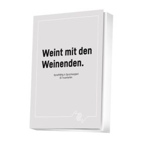 Produktbild des Artikels Schreibwaren - Kartoniert Weint mit den Weinenden - Faltkarten-Set