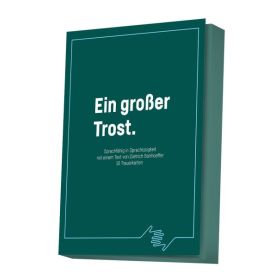 Produktbild des Artikels Schreibwaren - Kartoniert Ein großer Trost - Faltkarten-Set